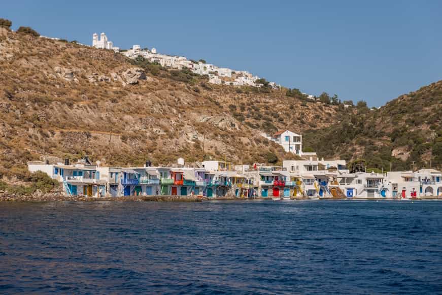 Itinerario Milos - Naxos